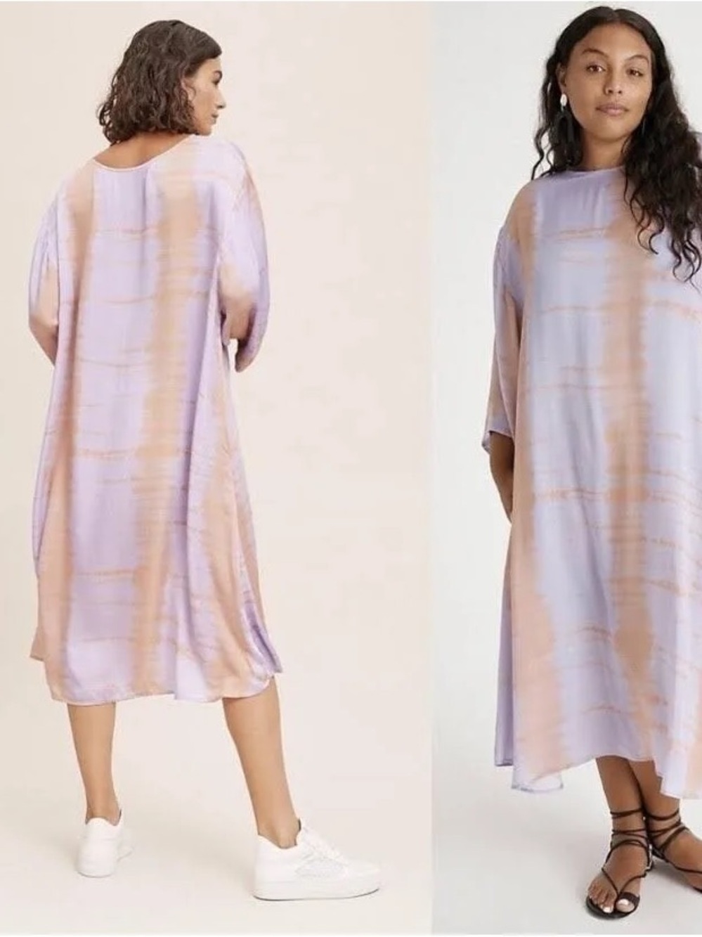Anthropologie NorBlack NorWhite Sonne Tie Dye Tunic Dress XS Pockets